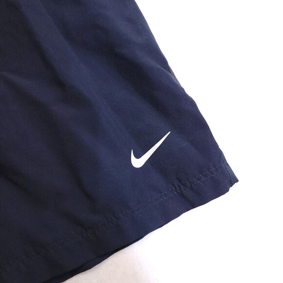 Nike Dri-Fit Athletic Running Drawstring Shorts Womens Size Small S Blue White - Picture 3 of 8